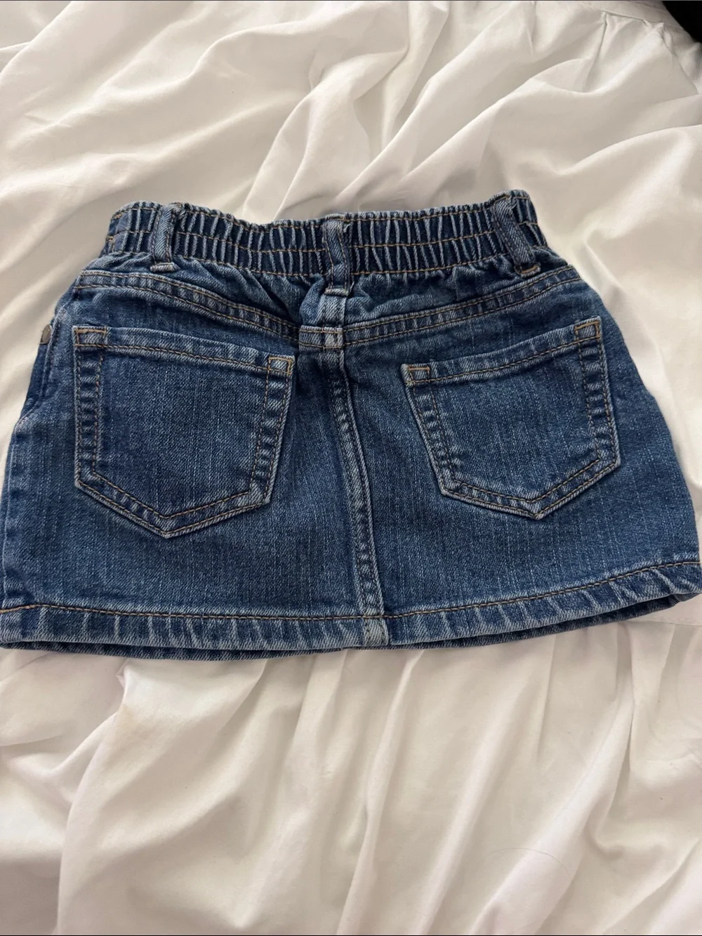 The Children's Place Dark Blue Denim Skort